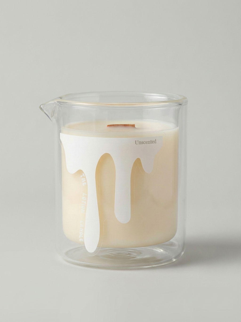 Unscented Lotion Candle