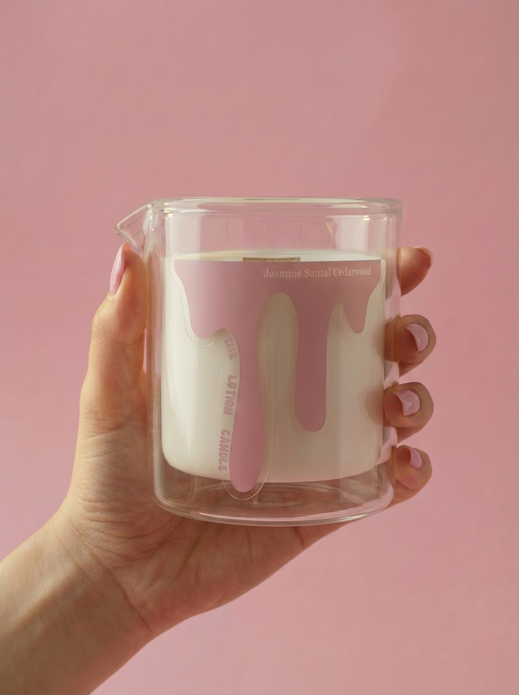 Jasmine Santal Cedarwood Lotion Candle