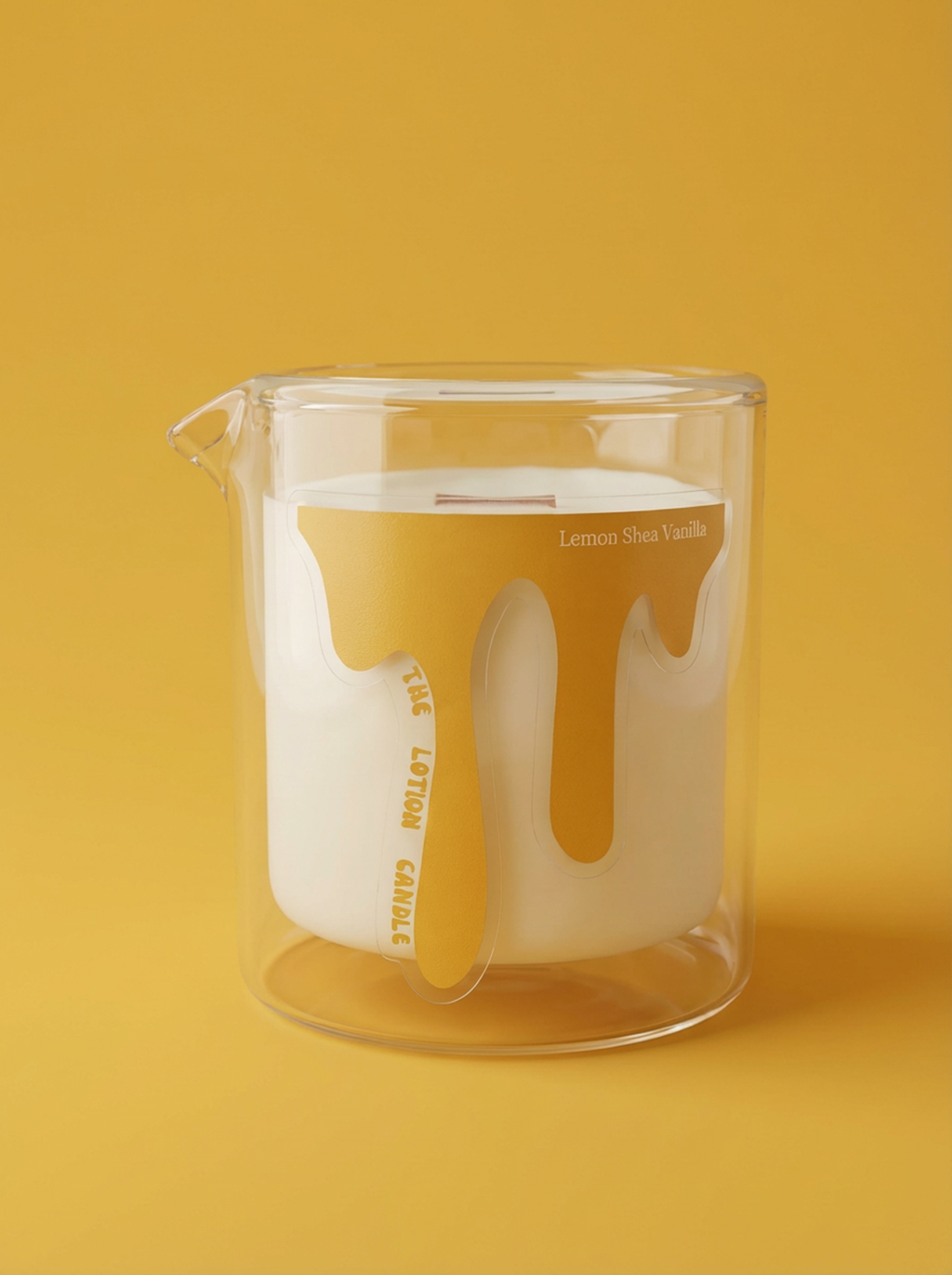 Lemon Shea Vanilla Lotion Candle
